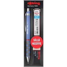 Mey İthalat Rotring Tikky Rd 0.7+Min Silgi Hediyeli - Menekşe Mavi