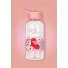 Mey İthalat Mınıso Minnie Mouse Lisanslı Pipetli ve Kapaklı Plastik Suluk - 1 L, 2017082911108