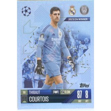 Topps Thibaut Courtois 2023/24 Winner – Futbolcu Kartı Match Attax