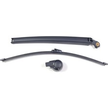 Mey İthalat Arka Cam Silecek Kolu ve Kapağı Takım 7H0955707A Vw Caddy ile Uyumlu 2004-2010