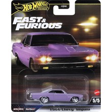 Mey İthalat Hot Wheels Fast-Furious Premium Araba 1966 Chevy Impala HNW46 - JBL95