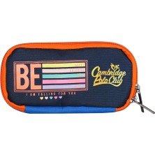 Mey İthalat Cambridge Polo Club Be Happy Tek Bölmeli Unisex Çocuk Kalem Kutusu, Be Happy, Lacivert, Üniseks Çocuk