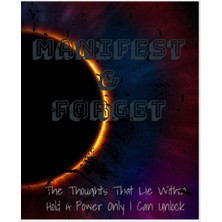 Mey İthalat Manifest And Forget: 100 Page Manifestation Journal - Unlock All That You Desire
