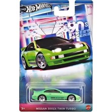 Mey İthalat Hot Wheels 90 Lar Sokak Sahnesi Temalı Arabalar Nıssan 300ZX Twın Turbo JCB59