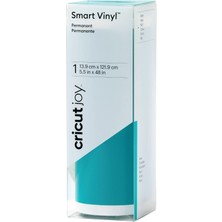 Mey İthalat Cricut Joy Smart Kalıcı Vinil Mat Aqua 5,5 Inç x 48 Inç (13,9 cm x 121,9 Cm)