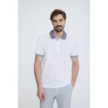 Ysf Erkek Krem Polo Yaka T-shirt