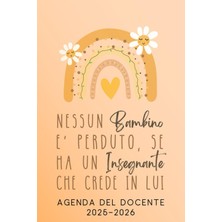 Mey İthalat Agenda Maestra: Regalo Insegnante Elementare Asilo Primaria | Agenda Settimanale Del Docente | Nessun Bambino È Perduto