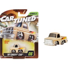 Mey İthalat Mga Entertaintment Cartuned S3 1987 Chevy C10 - Krem Rengi Custom Araba
