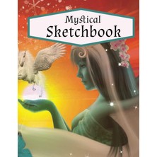 Mey İthalat Sketchbook; Mystical Designed Sketchbook| 120 Pages 8.5" x 11" For Doodling & Sketching| Notebook For Drawing|the Perfect Sketchpad For Markers, Paint & Gel-Pens.
