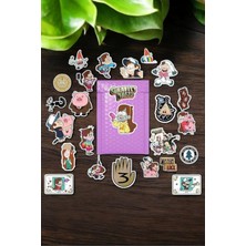 Mey İthalat Esrarengiz Kasaba/gravity Falls/bullet Journal Defter Çıkartma Ajanda Laptop Etiket, 8451354986541