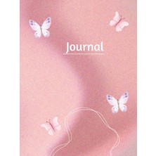 Mey İthalat Pink Butterfly Journal