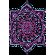 Mey İthalat Hot Pink And Blue Mandala Journal