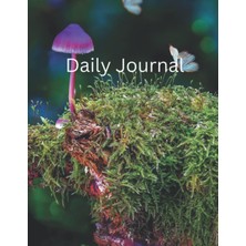 Mey İthalat Daily Journal: Mushrooms And Butterflies Daily Journal