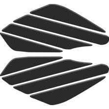 Mey İthalat Stripe Karbon Depo Yan Pad Universal Carbon Yan Pad 3D Sticker