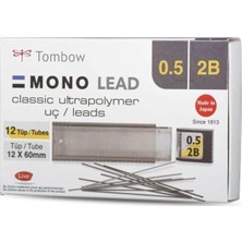 Mey İthalat Tombow Mono Lead 0.5mm 2b Min (Uç) 12'li Kutu