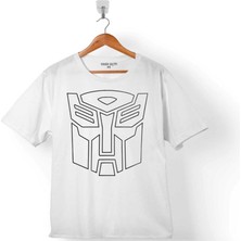 Kendim Seçtim Transformers Logo 2 Çocuk Tişört