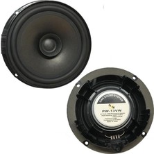 Pawer 16 cm Araç Hoparlörü Volkswagen Uyumlu 6.5 Inç 2 Yollu 100W Maksimum Güç 25W Rms PW-13VW