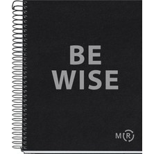 Mey İthalat Mr Defter-Nb A5 80 Sayfa 90 gr Eco Antrasit