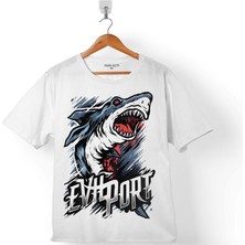 Kendim Seçtim Köpek Balığı Saldırısı Shark Attack Evıport Çocuk Tişört