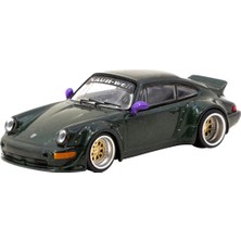Mey İthalat Speedmaster Japan Tarmacworks 1/64 Rwb 964 Yeşil Bitmiş T64-037-GR