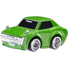 Mey İthalat Mgae Cartuned Jdm Seri 1 1971 Toyota Celica Gt Oyuncak Araba, Yeşil, Metal Gövde, Diecast Koleksiyon Arabası
