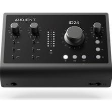 Mey İthalat Audient ID24 Yüksek Kalite Usb-C Ses Kartı: 10-Giriş/14-Çıkış 24BIT/96KHZ Sınıfının Lideri 32-Bit 126DB Dinamik Aralık Dac / 126DB Dinamik Aralık Adc Çeviriciler (Pc/mac Uyumlu)