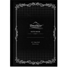 Mey İthalat Tomoe River Fp (52G/M2) Defter, Sanzen, 5.85" x 8.3", 160 Sayfa (80 Yaprak), Yumuşak Kapak, 5 mm Kare, Beyaz (SR-A5NB-HW)