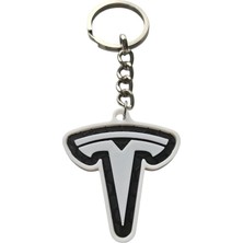 Mey İthalat Tesla 3D Baskı Logolu Anahtarlık