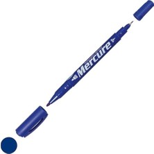 Mey İthalat BADEM10 Mercure CD Kalemi Marker Çift Uçlu 0.5-1 mm Siyah