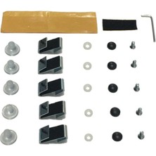 Mey İthalat Ferrous Autoaccessories ile Uyumlu Ön Kaput Koruyucu Rüzgarlık Bağlantı Aparatı Seti