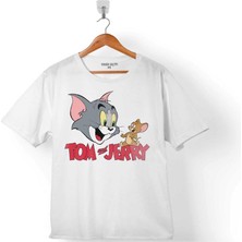 Kendim Seçtim Tom And ve Jerry Kedi Fare Çocuk Tişört