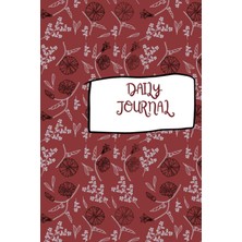 Mey İthalat Red Flower Daily Journal