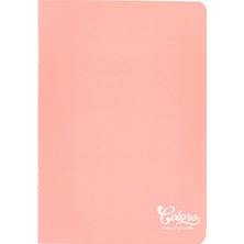 Mey İthalat Meteksan Colors A4 60 Yaprak Kareli Defter, Pembe