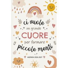 Mey İthalat Regalo Della Maestra Agenda A5: Pianificatore Settimanale E Mensile | Regalo Maestra Fine Anno | Una Settimana Su Due Pagine | 12 Mesi | Regalo Maestra Asilo Elementare