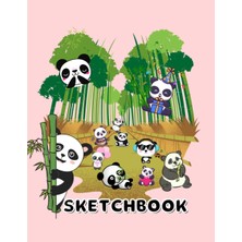 Mey İthalat Sketchbook: Drawing Notebook With Panda Bear