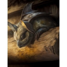 Mey İthalat Independently Published Lazy Bat Cartoon Sketchbook