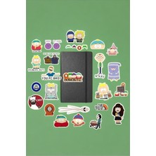 Mey İthalat South Park Sticker Paketi/bullet Journal Defter Çıkartma Ajanda Laptop Etiket, 98746516846684