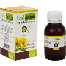 Mey İthalat Leaf Action Ozon Yağı Ozonlanmış Kantaron Yağı 50 ml x 2 Adet Kantaron2