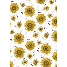 Mey İthalat Sunny Days Ahead | Sunflower Journal: Ruled Sunflower Journal