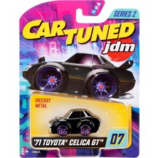 Mey İthalat Mgae Cartuned Jdm Seri 2 1971 Toyota Celica Gt, Siyah, Diecast Metal Oyuncak Araba, Koleksiyon Arabası