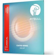 Mey İthalat Pitbull Klasik Gitar Teli Coated Seri Hard Tansiyon Set Ccg Ht