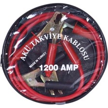 Mey İthalat Çantalı Akü Takviye Kablosu 1200 Amper 2 Metre