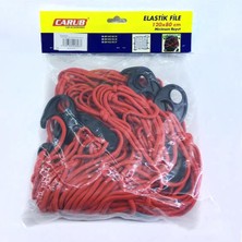 Mey İthalat Bagaj Filesi ELASTIK120X80CM Kırmızı Bagaj Lastiği Ahtapot