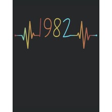 Mey İthalat 101 Mandalas - Malbuch Ekg Herzschlag Jahrgang 1982 Baujahr Heartbeat: Lustiges Retro Vintage Herzlinie Geburtstags Geschenk - A4 (8,5X11) - 101 ... - Entspannen - Anti Stress - Zum Ausmalen
