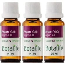 Mey İthalat Botalife Doğal Argan Saç ve Tırnak Bakım Yağı 20 Ml. x 3 ADET,SKBKMYBOTLFE004803DT