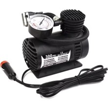 Mey İthalat 12V Araç Hava Kompresörü, 300 Psı Lastik Şişirme Pompası, Çakmak Girişli Mini Kompresör, Taşınabilir Oto Lastik Şişirici, Araba Bisiklet Motor Top Pompası