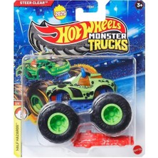 Mey İthalat Hot Wheels FYJ44 Monster Trucks 1:64 Araba Steer Clear JCF11