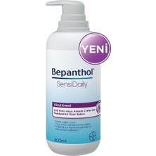 Mey İthalat Bepanthol Sensidaily Vücut Kremi, 400 Ml, Prebiyotikli