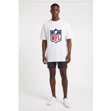 Usa Basketball Nfl B. Beyaz Oversize Erkek T-Shirt 141924