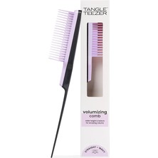 Mey İthalat Tangle Teezer - Back Combing - Black & Lilac - Topuz ve Krepe Saç Fırçası